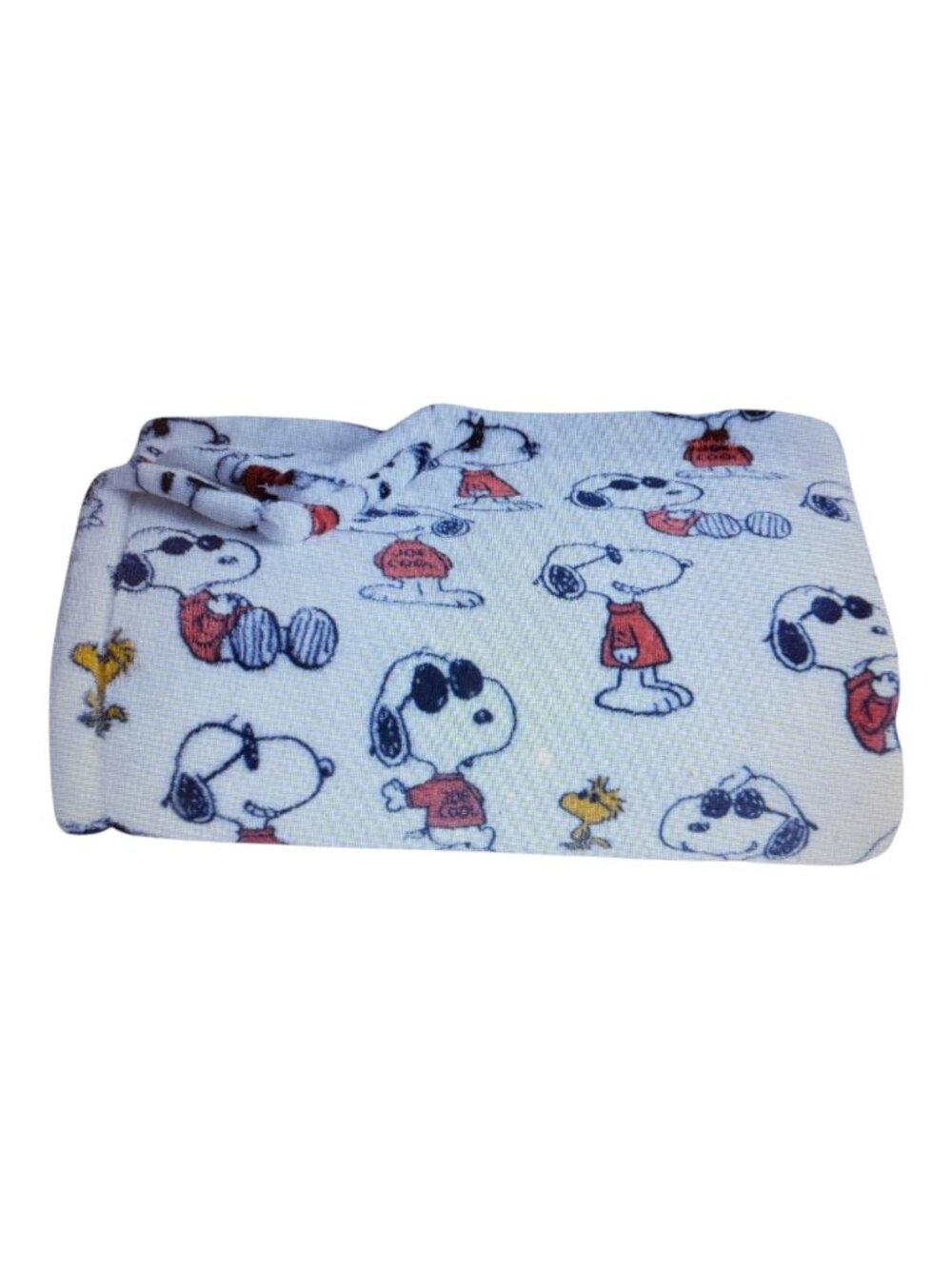 PEANUTS SNOOPY & WOODSTOCK Joe Cool 5x6' Oversized THROW BLANKET The Big One NEW